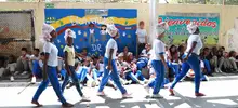 Una fiesta para celebrar la herencia africana en la IEO Carlos Holguín Mallarino, sede Niño Jesús de Atocha