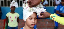 Una fiesta para celebrar la herencia africana en la IEO Carlos Holguín Mallarino, sede Niño Jesús de Atocha