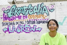 Las sorpresas de la tercera versión del festival de gráfica urbana para la paz, Graficalia