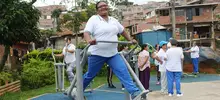 En Pampas del Mirador ya tienen en donde hacer ejercicio y actividad física