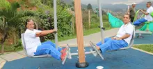 En Pampas del Mirador ya tienen en donde hacer ejercicio y actividad física