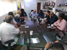 Alcalde recibió a la Presidenta de la Asociación Nacional de Periodistas Negros de Estados Unidos 