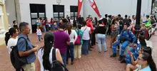 La bestia peluda hizo erizar a los niños de Cali