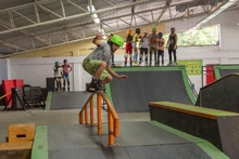 De la mano de la Alcaldía, el Festival del Roller Freestyle les subió la adrenalina a los caleños