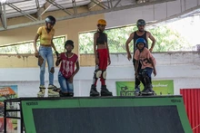 De la mano de la Alcaldía, el Festival del Roller Freestyle les subió la adrenalina a los caleños