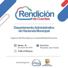 Rendición de cuentas Hacienda