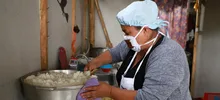 Más de 100 personas se benefician diariamente en el comedor comunitario del corregimiento Golondrinas 