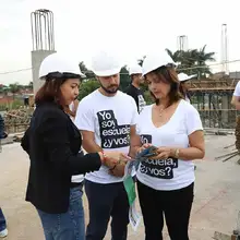 ¡Avanza el progreso! Armitage verifica evolución en obras de tres colegios de ‘Mi Comunidad es Escuela’