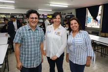 Servidores públicos y estudiantes caminaron por la Ruta de la integridad 