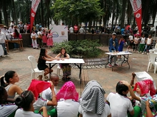 La Plaza de Cayzedo fue el epicentro de un espectáculo artístico por cuenta de estudiantes de Mi Comunidad es Escuela