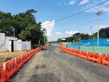 Comenzó pavimentación en la obra de la ampliación  de la vía Cali-Jamundí, se habilita primer tramo