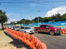 Comenzó pavimentación en la obra de la ampliación  de la vía Cali-Jamundí, se habilita primer tramo