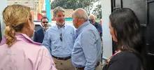 Armitage recorre junto al Embajador de EE. UU. el que será el nuevo hogar de paso de la iglesia para los venezolanos 1