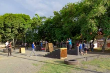  Así fue la entrega de la nueva “casa de la adrenalina” de los caleños 9