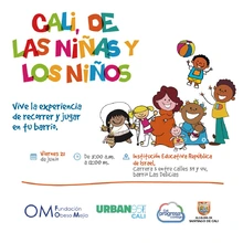 El juego y la diversión se toman el barrio Las Delicias con Urban 95