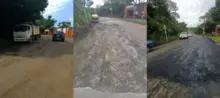 Tropa Bachetón rehabilita más de 3.000 mts2 de tramos viales