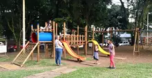 Gracias a gestión del gobierno Armitage, habitantes de Capri disfrutan de su parque 