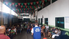 Los habitantes de calle celebraron el Día del Padre