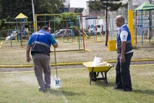 En Cali, más de 100 gramas para la práctica de fútbol lucirán como nuevas 