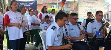 Adultos mayores disfrutaron del concierto de la Banda de la Escuela Militar de Aviación