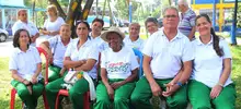 Adultos mayores disfrutaron del concierto de la Banda de la Escuela Militar de Aviación
