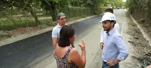Este martes, alcalde Armitage inaugura la vía a Cascajal