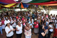 Gestoras de los comedores comunitarios recibieron reconocimiento por su ardua labor 