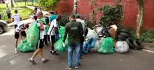 Así fue el madrugón de los caleños para limpiar el río Meléndez 