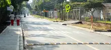 Cascajal es la primera vereda con pavimentación  total de su vía principal