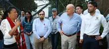 “Obras del sur se estarán entregando a final del año”: alcalde Armitage durante entrega de la vía a Cascajal