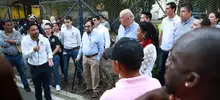 “Obras del sur se estarán entregando a final del año”: alcalde Armitage durante entrega de la vía a Cascajal