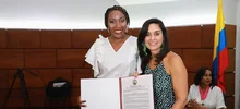 Dos altas funcionarias de la Alcaldía de Cali fueron condecoradas con la orden Policarpa Salavarrieta 