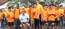 700 personas con discapacidad visual y auditiva caminaron por la inclusión en las principales vías de Cali 
