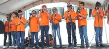 700 personas con discapacidad visual y auditiva caminaron por la inclusión en las principales vías de Cali 
