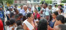 Alcalde Armitage visitó la comuna quince de Cali para verificar avance de obras