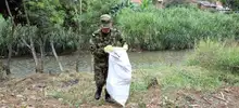 Jornada de limpieza de la ribera del Río Cali