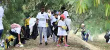 Jornada de limpieza de la ribera del Río Cali