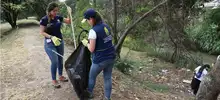 Jornada de limpieza de la ribera del Río Cali