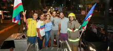 Efusivo recibimiento en Cali a Juan Sebastián Cabal, No. 1 ATP Dobles