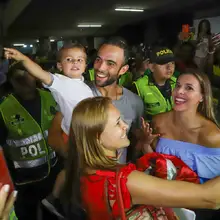 Efusivo recibimiento en Cali a Juan Sebastián Cabal, No. 1 ATP Dobles
