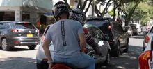 Vuelve la restricción para Cali del parrillero hombre en motocicleta 