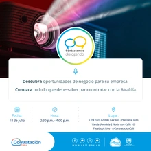 Llénese de herramientas para contratar con la Alcaldía en una nueva edición de Contratemos Dialogando