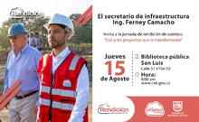 Segunda rendición de cuentas Secretaria de Infraestructura - cuerpo instancia