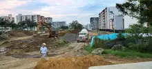 Alcalde Armitage inspeccionó obra del progreso en la avenida Ciudad de Cali a la altura de Valle del Lili
