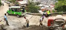 Infraestructura cumplió a sector La Paz y pavimentó un tramo pendiente