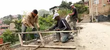 Infraestructura cumplió a sector La Paz y pavimentó un tramo pendiente