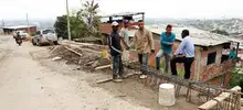 Infraestructura cumplió a sector La Paz y pavimentó un tramo pendiente