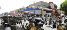 Cali, la precursora vivió el desfile del Día de la Independencia 