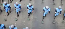 Cali, la precursora vivió el desfile del Día de la Independencia 