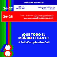 Cumpleaños Cali